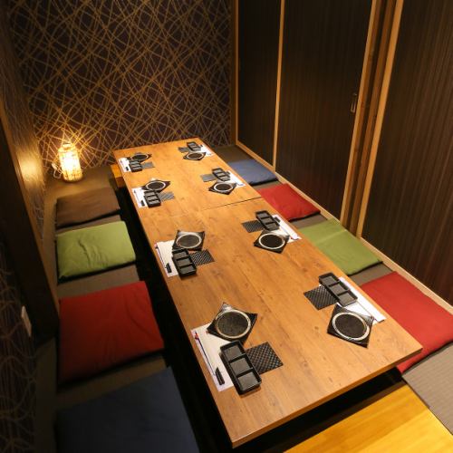 Japanese space ◆Private room with sunken kotatsu
