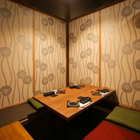 Private room for 2 to 4 people ☆ Recommended for small parties ◎ Not only for girls' parties and drinking parties with friends, but also for families ◎