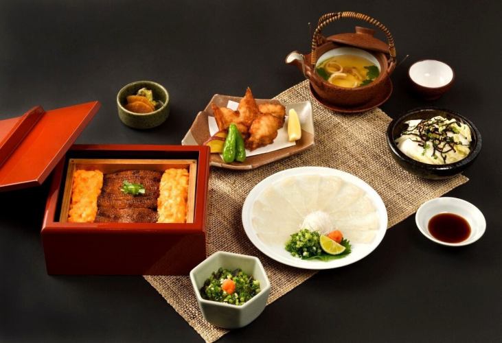 ◎新コース◎【神楽坂新名物】国産◆鰻&とらふぐ◆鰻せいろ蒸しコース・香(かおり)※10/1~