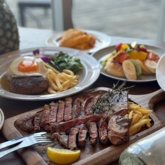 日～木限定！【ゆったり3H飲み放題付】ハワイアンな雰囲気が楽しめる♪4,000円女子会コース