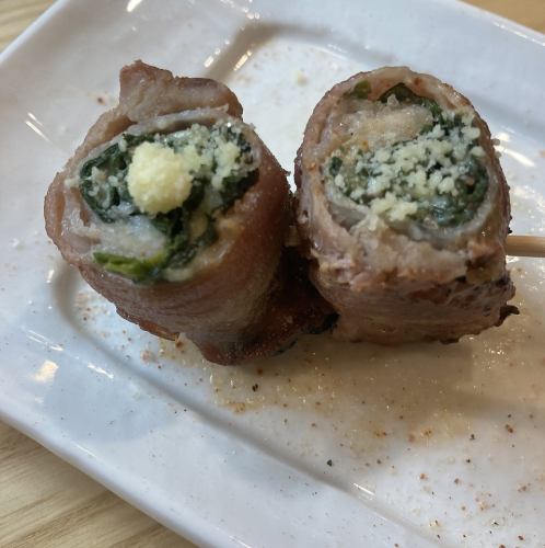 【焼】ほうれん草チーズの豚巻