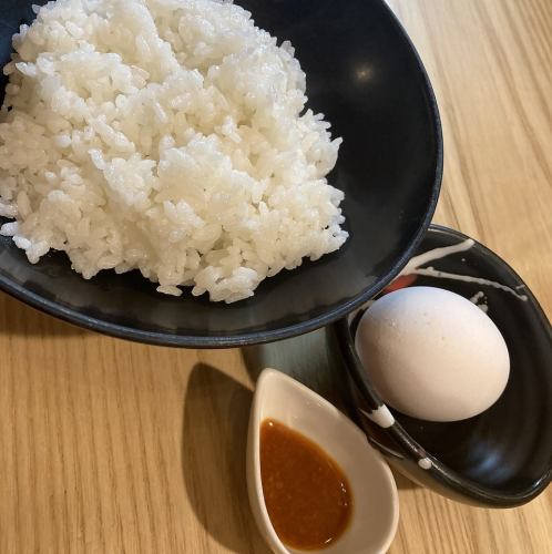 ウニ醤油の卵かけご飯