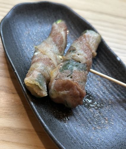 【焼】ピーマンチーズ豚巻