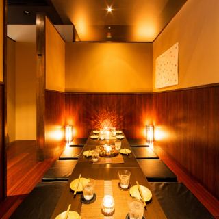 Many private rooms with tatami rooms are also available!