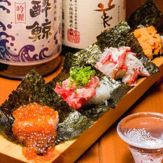 【2小时寿司自助餐】富士山寿司卷、大登寿司、奥内塔寿司等约70种寿司自助餐5,999日元！