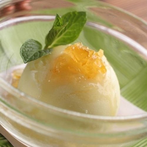 Yuzu Sorbet