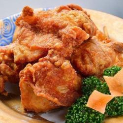 Deep-fried young chicken