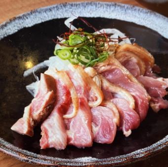 地鶏もものたたき
