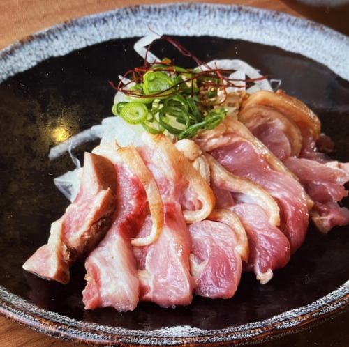 地鶏もものたたき