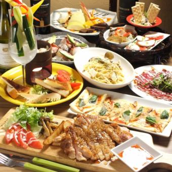◇Girls' party course◇ All-you-can-drink included, 8 dishes, 4,300 yen