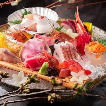 [3 hours all-you-can-eat and drink ◆ 170 dishes] Popular "charcoal grilled yakitori, seafood, wagyu beef, sushi, Japanese cuisine" 5000 ⇒ 4000 yen