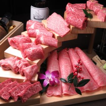【単品】きたじま流肉の階段盛り5500円（税込）