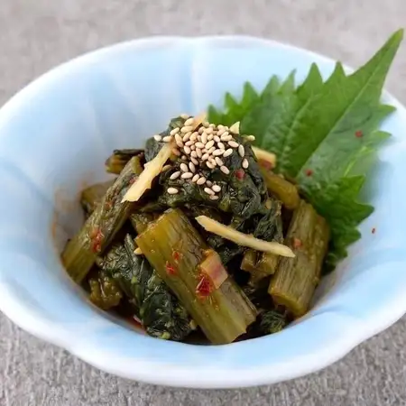 野沢菜キムチ