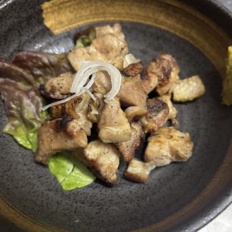 薩摩地鶏の網焼き