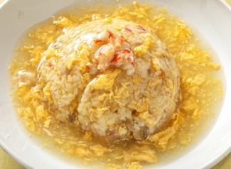 かにとあんかけチャーハン