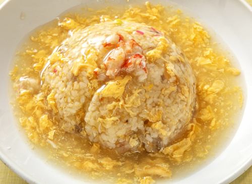 かにとあんかけチャーハン