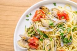 [Pasta Rosa] Neapolitan-style spaghetti with clams