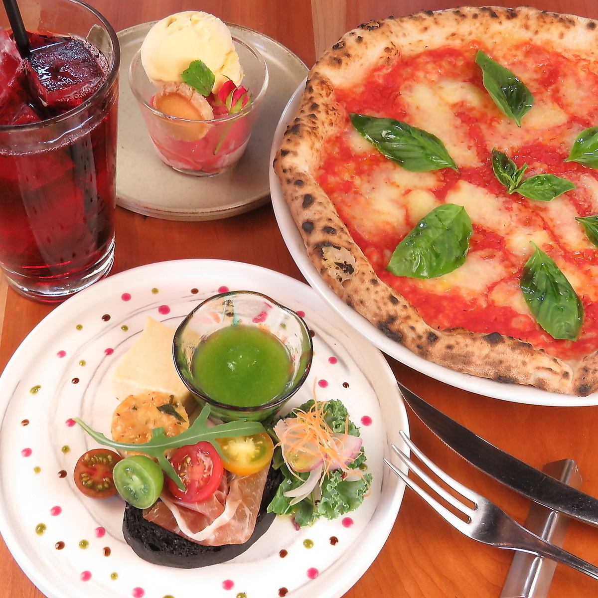 Wednesday only! Great value ladies set ⇒ Lunch 2500 yen / Dinner 3500 yen