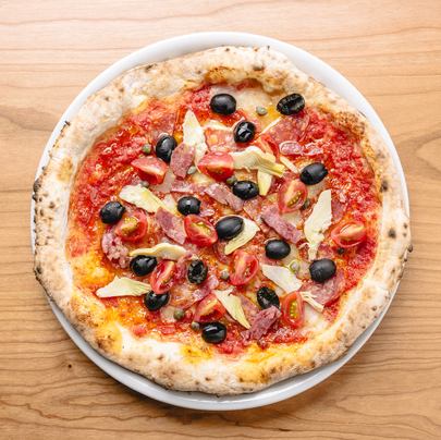 [Rosso (tomato sauce)] Capricciosa