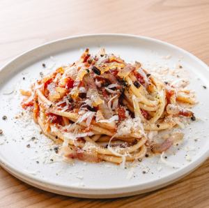 [Tomato Sauce] Bucatini Authentic Amatriciana