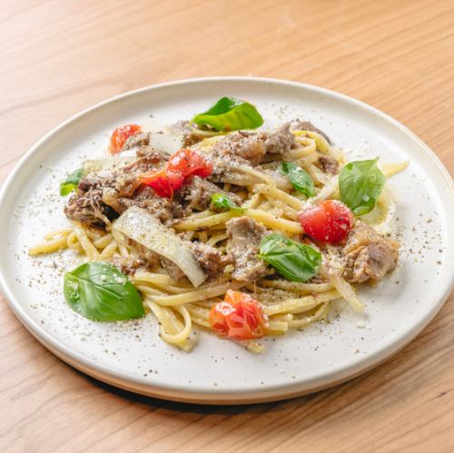 [Oil-based] Linguine with Neapolitan-style Genovese