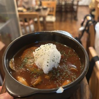 お袋の煮込みハンバーグ