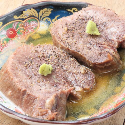 Drinkable boiled tongue