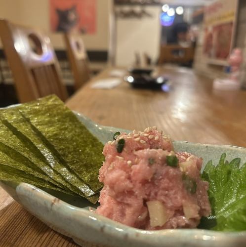 Torotaku wrapped in seaweed