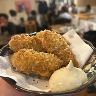 Deep fried oysters