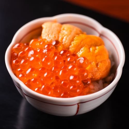 海膽鮭魚子蓋飯