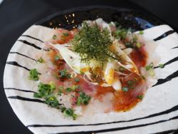鮮魚のカルパッチョ