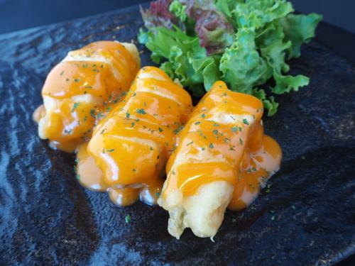 烤白魚佐自製海膽醬
