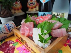 名物沖縄刺身5点盛り