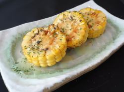 炭焼きコーンバター
