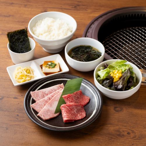 和牛上2種盛りセット