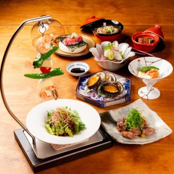 SALA【期間限定】■メインの鮑食べ放題コース■11,000円贅沢「忘新年会」にどうぞ！