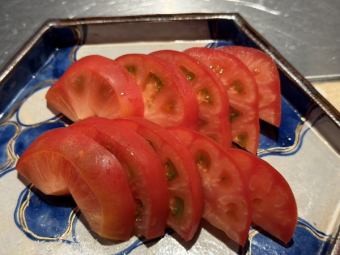 こだわりの冷やしトマト