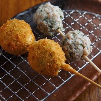 しそ蓮根つくね