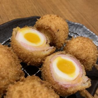 うずらベーコン