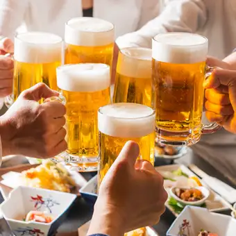 【生ビールやハイボールなど！】2時間単品飲み放題（ラストオーダー30分前）1990円（税込）