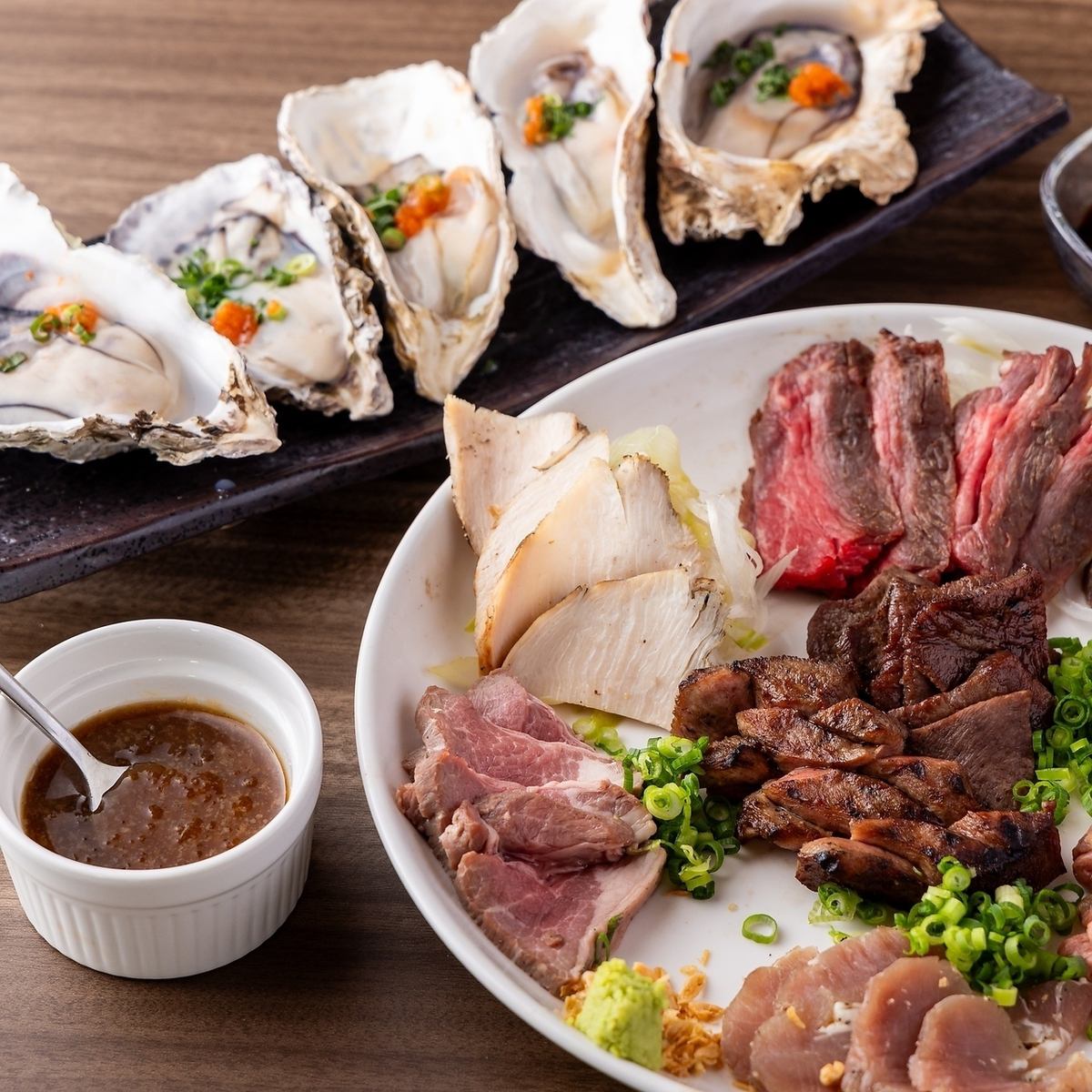 横浜駅に牡蠣専門店OPEN！牛タン料理やさまざまなお料理も充実♪