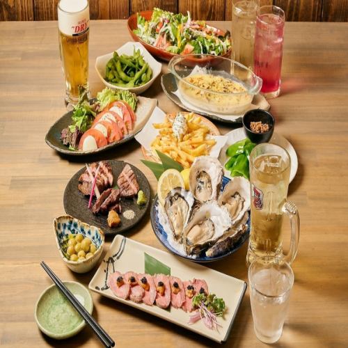 飲放題付きコース4500円～