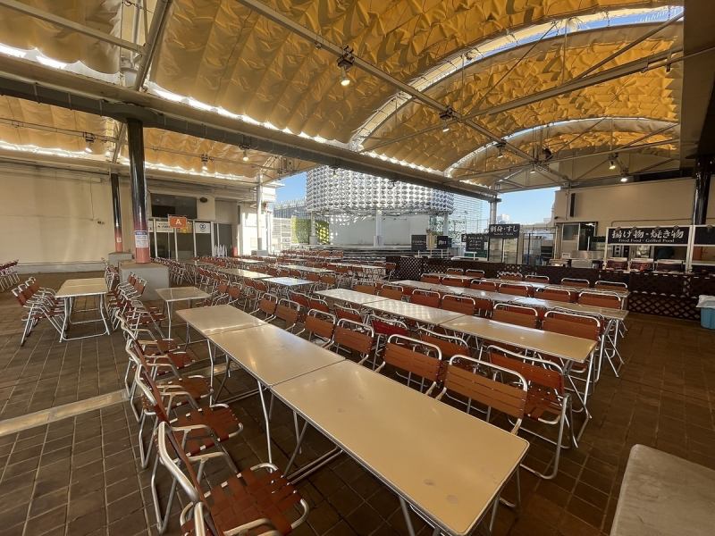 週末にそごう屋上でビアガーデン♪会社のイベントにもピッタリです♪