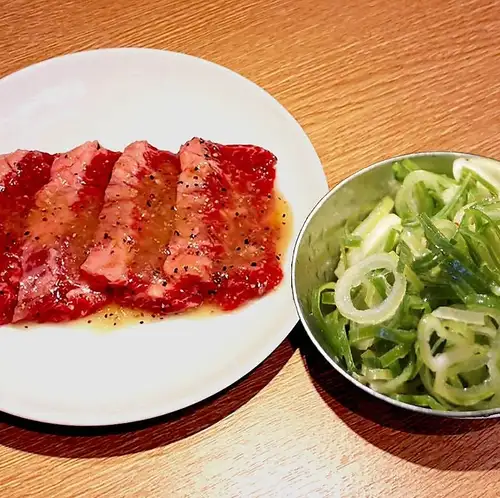 Green onion and salt Yamada skirt steak
