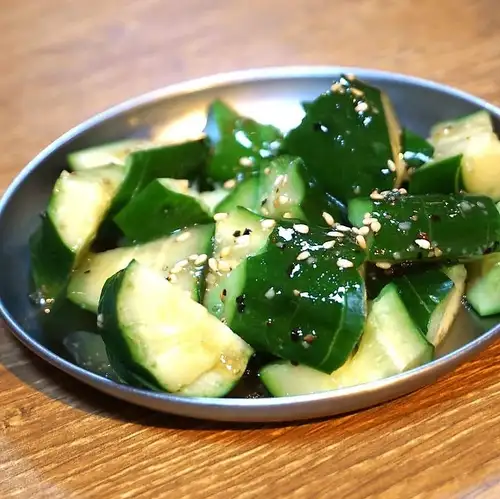 Salted cucumber