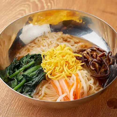 Morioka Reimen (cold noodles with toppings)
