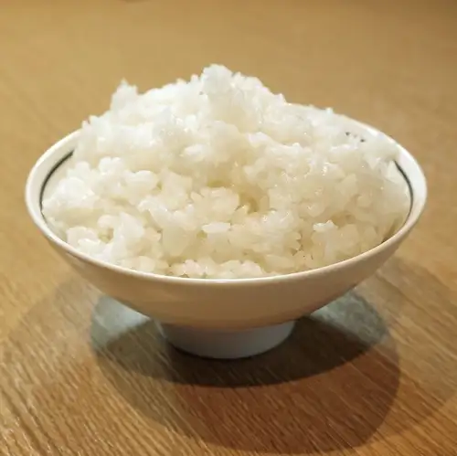 White rice (small portion)