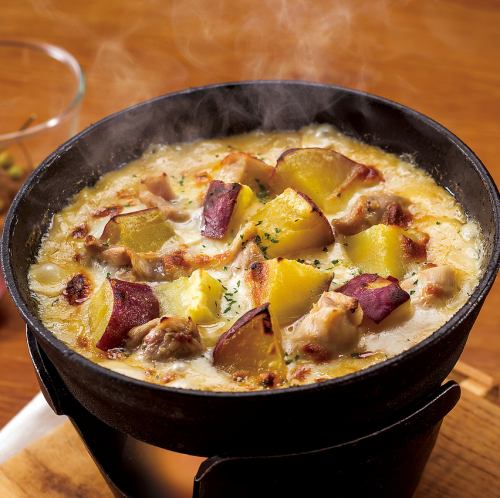 【일본식 도리아】 고구마와 치킨의 일본식 크림 도리아