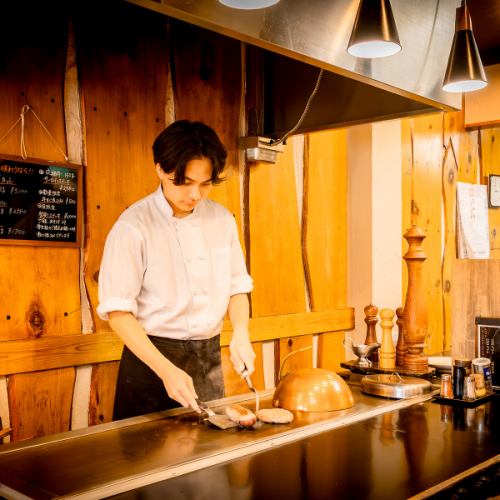 鉄板焼きの魅力を存分に味わえる特別なひととき。