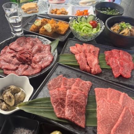 【週明け月火限定コース】おすすめ肉盛り合わせ全11品⇒8,800円(税込)